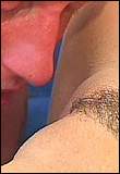 sexfoto: sperma - Na haar mond te hebben volgespoten met zijn hete zaad...